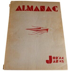 Almanac Benjamin Franklin HS Yearbook Jun 44 Jan 45 (Softcover) Portland OR WWII